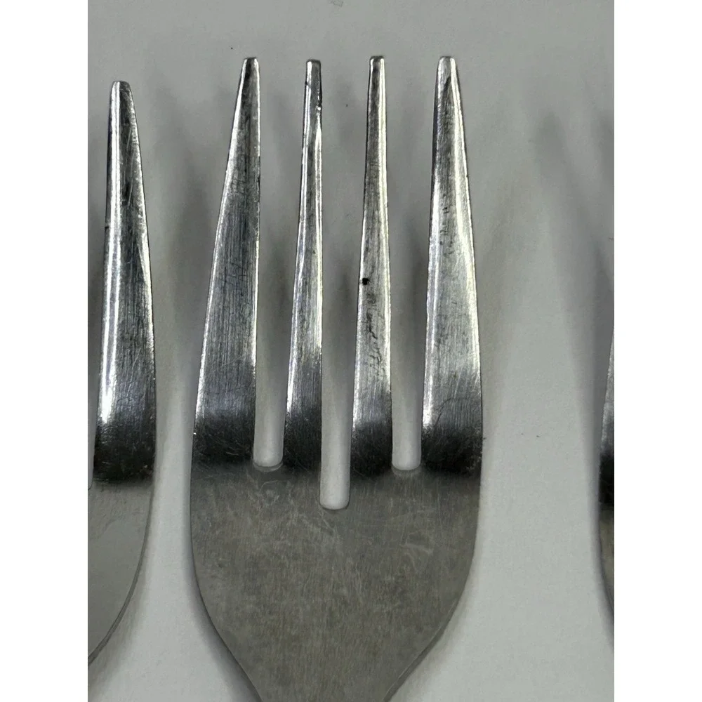 Stanley Roberts Rogers Co Salad Forks Stainless Steel CASA VISTA Lot of 4